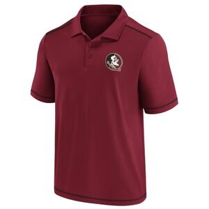 Florida State FSU Seminoles Fanatics Polo Large Garnet Football Golf Athletic